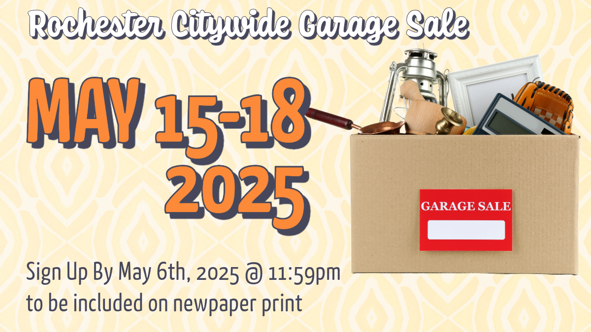 Rochester Citywide Garage Sales